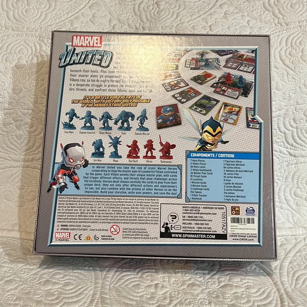 Marvel United Super Hero Cooperative‎ Strategy Card Game